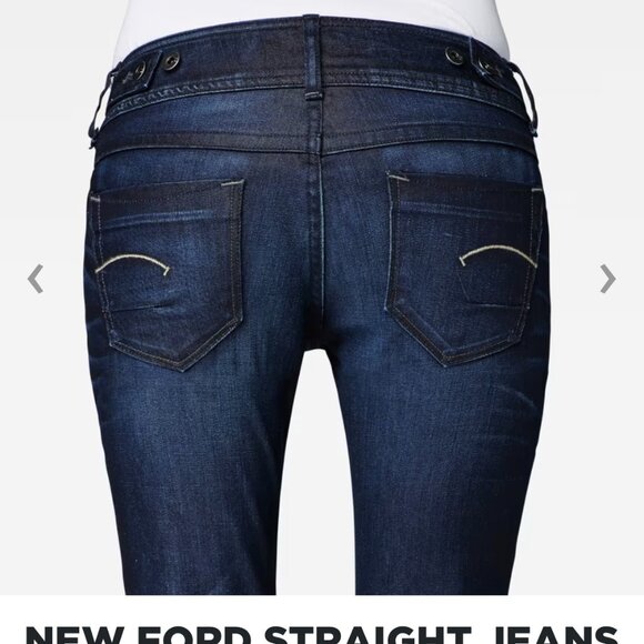 G-Star NEW FORD STRAIGHT JEANS - women - Picture 8 of 8